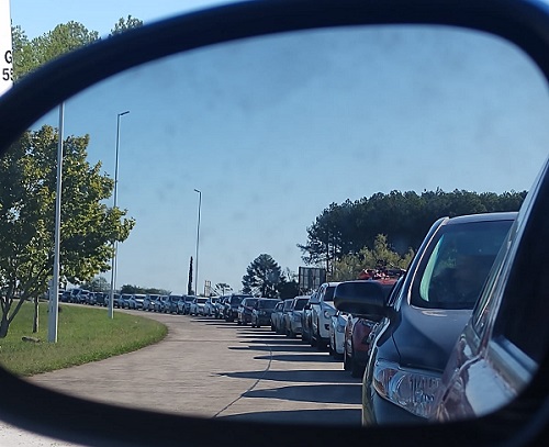 La Semana del Turismo comenzó con un intenso movimiento en el puente Salto Grande (1)