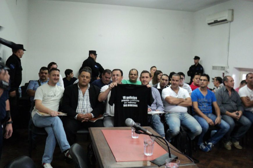 Policías sediciosos de Concordia: La Justicia denegó el pedido de extinción de pena y confirmó las condenas (2)