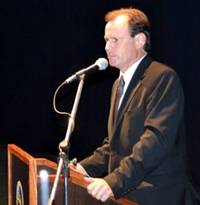 La obra pública, clave en el discurso de Bordet (1)
