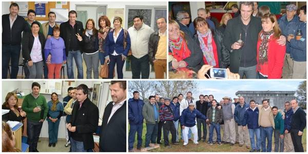 Enrique Cresto y Armando Gay recorren las dependencias municipales (1)